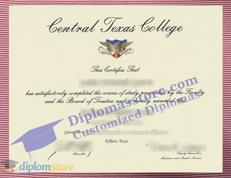 Central Texas College diploma