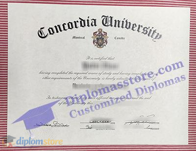 Concordia University Credentials, Concordia University Credentials,