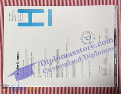 Hochschule Hannover urkunde, Hochschule Hannover Qualification,