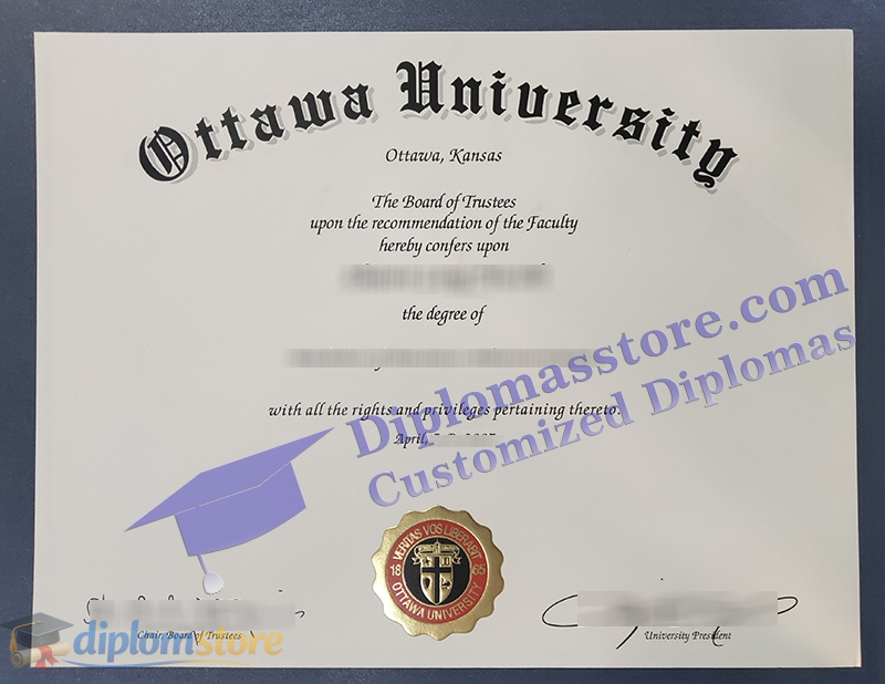 Ottawa University diploma