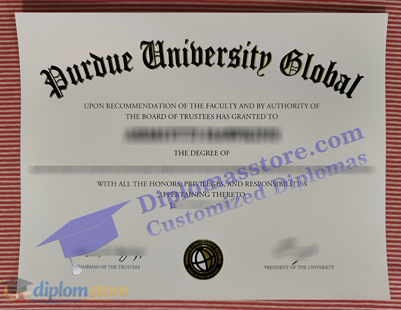 Purdue University Global diploma