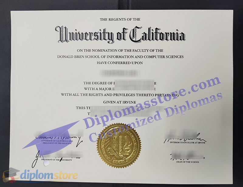 UC Irvine diploma