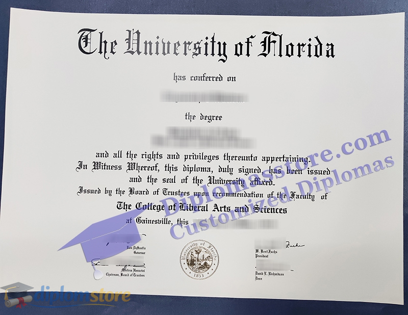 University of Florida diploma