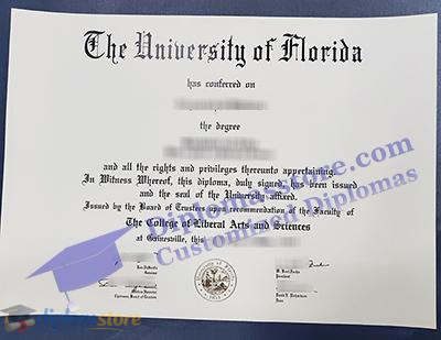 University of Florida Qualification Credentials