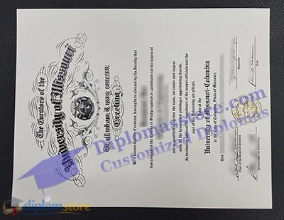 University of Missouri Columbia Credentials Credentials