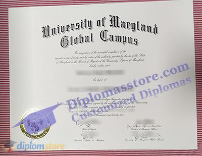 University of Maryland Global Campus Credentials, UMGC Credentials,