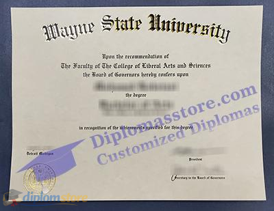 Wayne State University Credentials Credentials