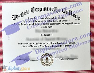 Bergen Community College Credentials