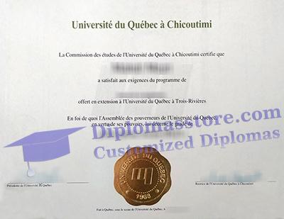 Université du Québec à Chicoutimi Credentials, University of Québec at Chicoutimi Credentials,