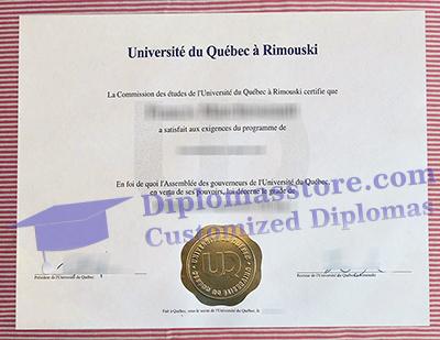 Université du Québec à Rimouski Credentials Credentials
