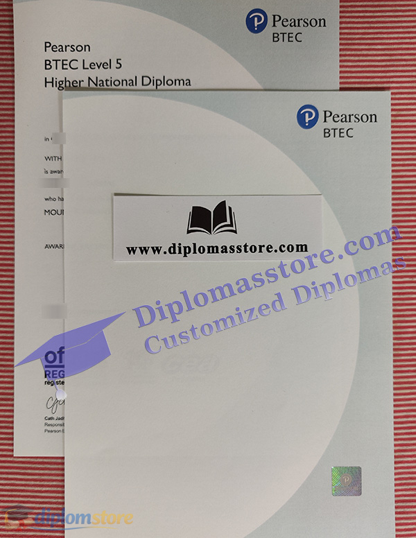 BTEC Credentials, BTEC HND Credentials,