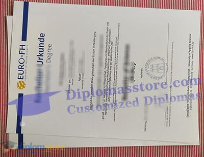 EURO-FH urkunde Credentials