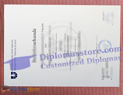 Katholische Universitat urkunde Credentials