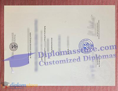 Universität Marburg urkunde Credentials