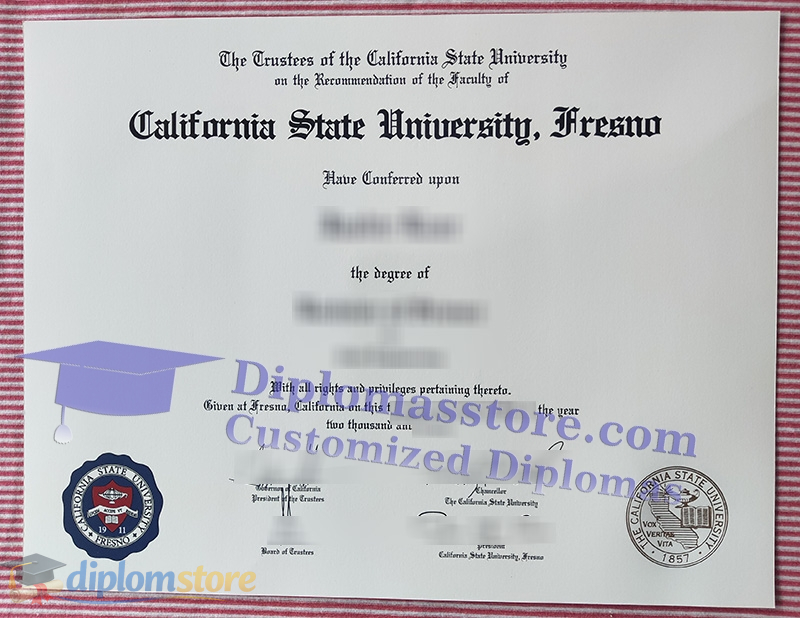 CSU Fresno diploma