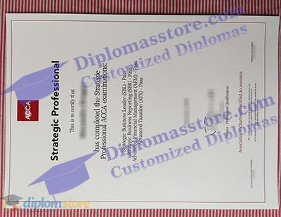 ACCA Strategic Professional Credentials