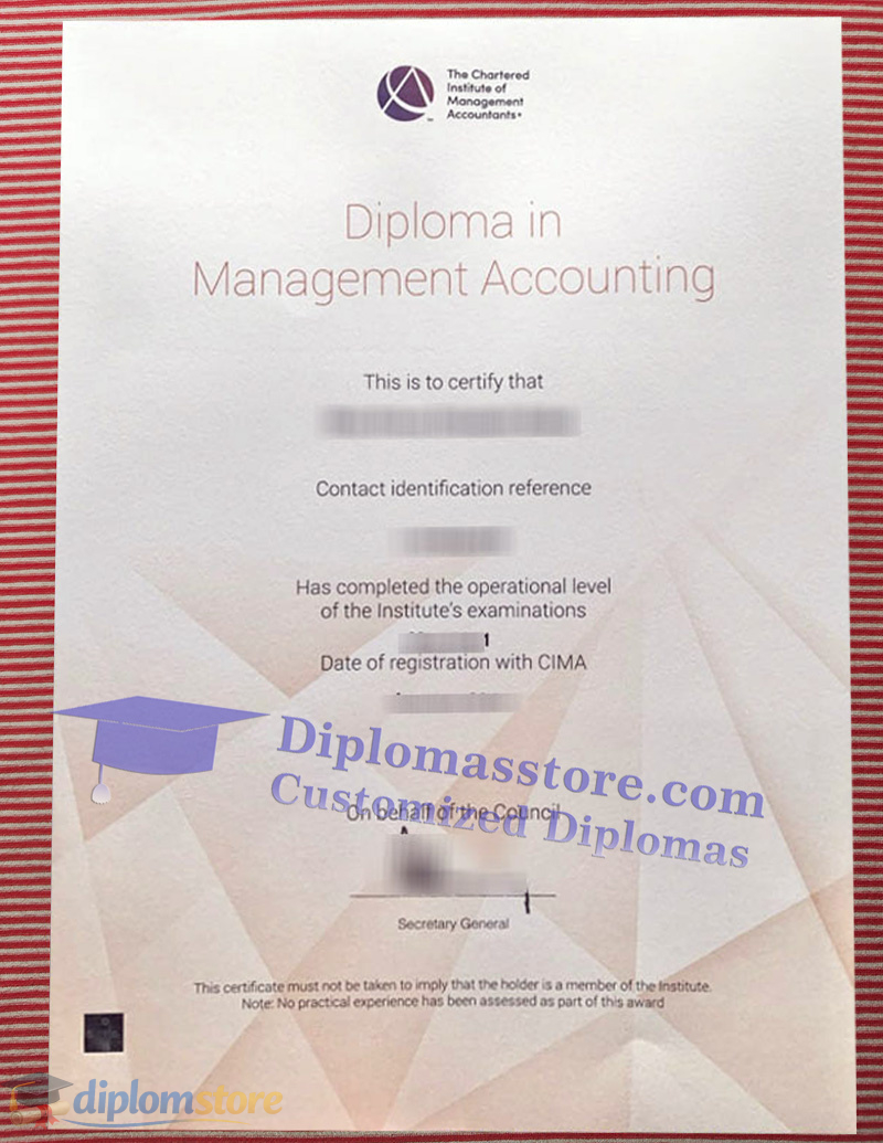 CIMA Credentials, CIMA Credentials in Management Accounting,