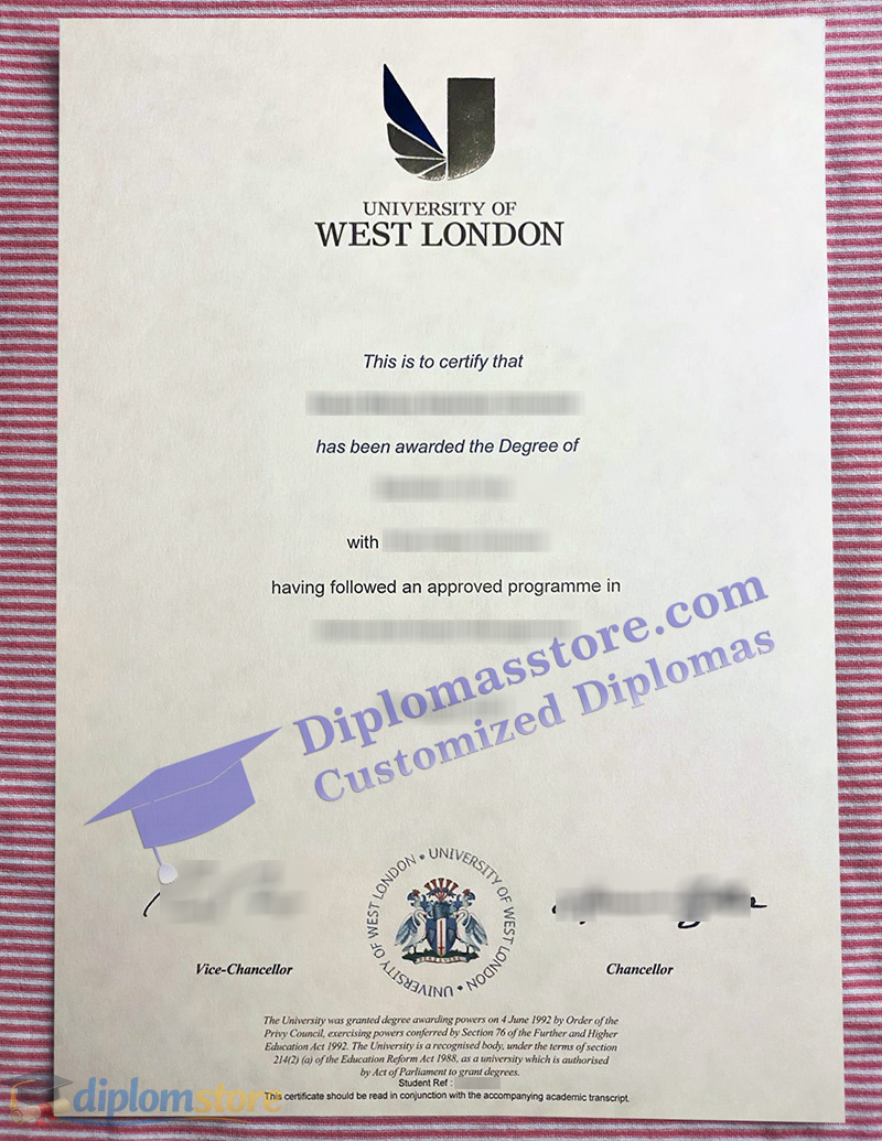 University of West London degree