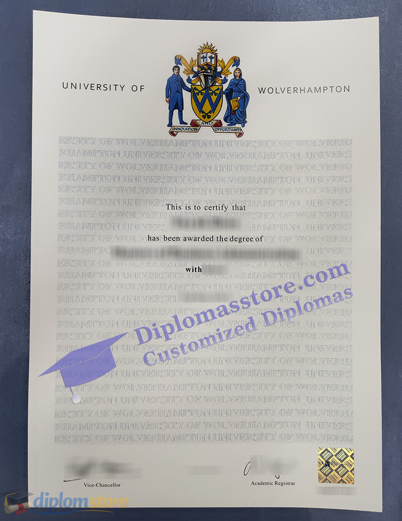 University of Wolverhampton degree