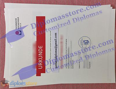 TH Lübeck urkunde Credentials