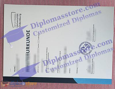Universität Oldenburg Credentials