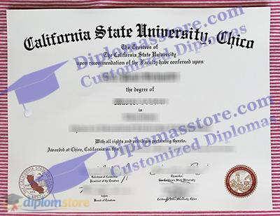 California State University Chico Credentials