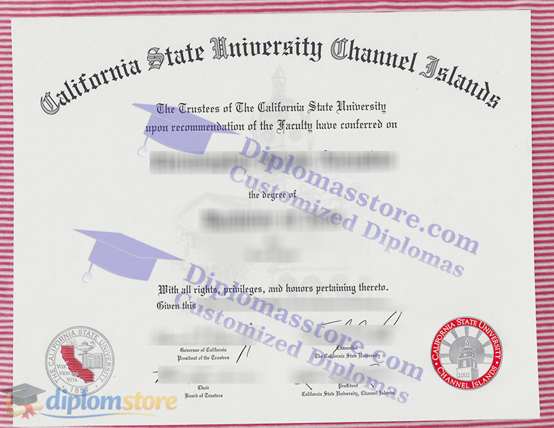 CSU Channel Islands diploma