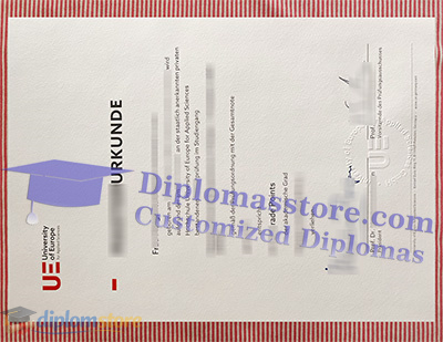 University of Europe Credentials