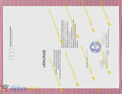 Hochschule Macromedia Credentials