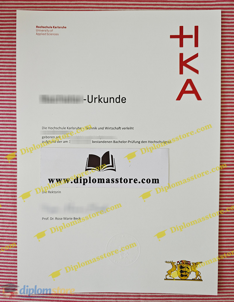 Hochschule Karlsruhe urkunde, Hochschule Karlsruhe Qualification,