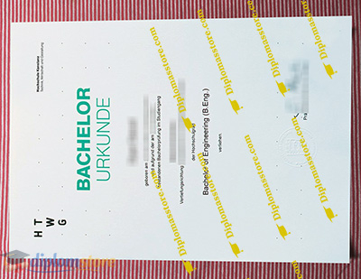 HTWG Konstanz urkunde