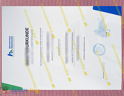 Hochschule Nordhausen Credentials