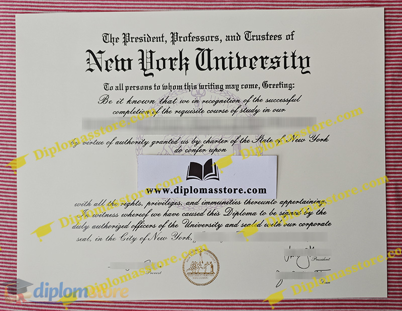 NYU Credentials, NYU Qualification,